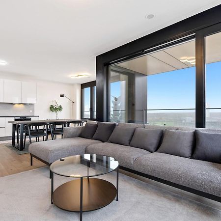 Modern 2BR Apartment with Pool & City Views Luxemburg Exterior foto